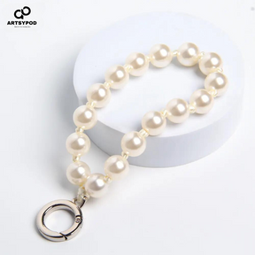 Elegant Crystal Beaded Phone Charm