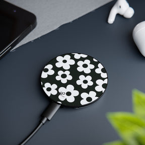 Black Floral | Wireless Charger