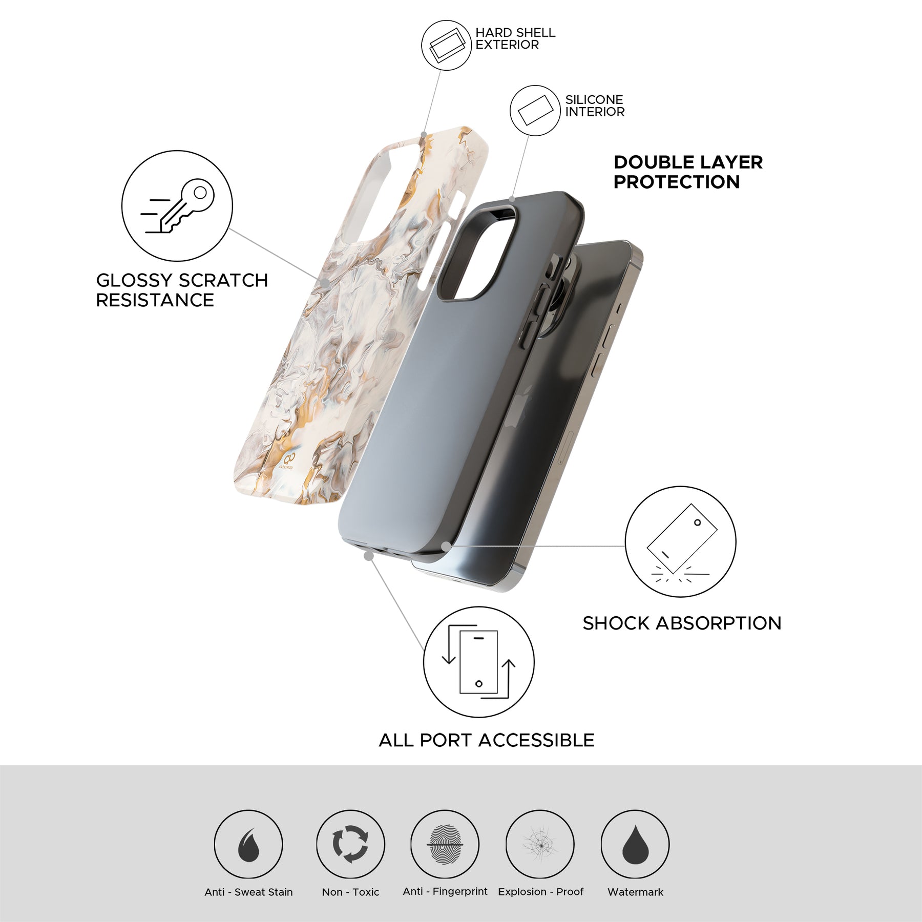 iPhone 13 Pro Clear Case