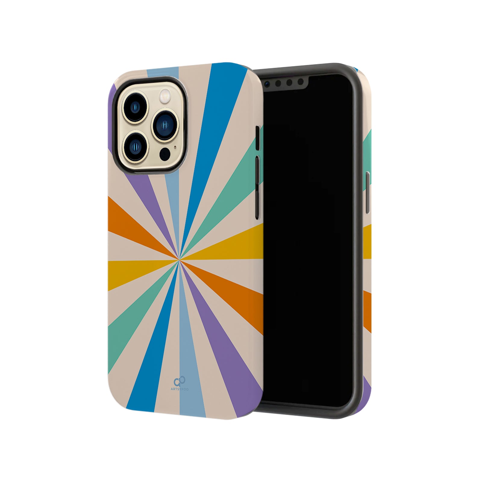 Shades of Life iPhone Case