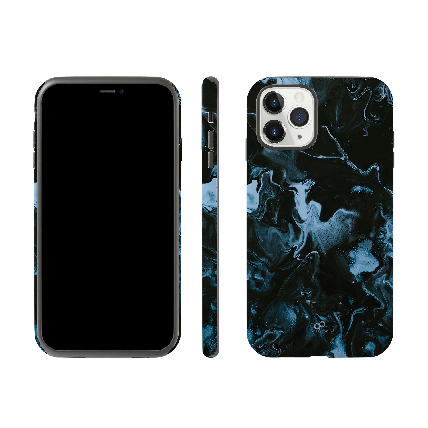 Smokey Patterns Iphone Case | Smoke & Flames