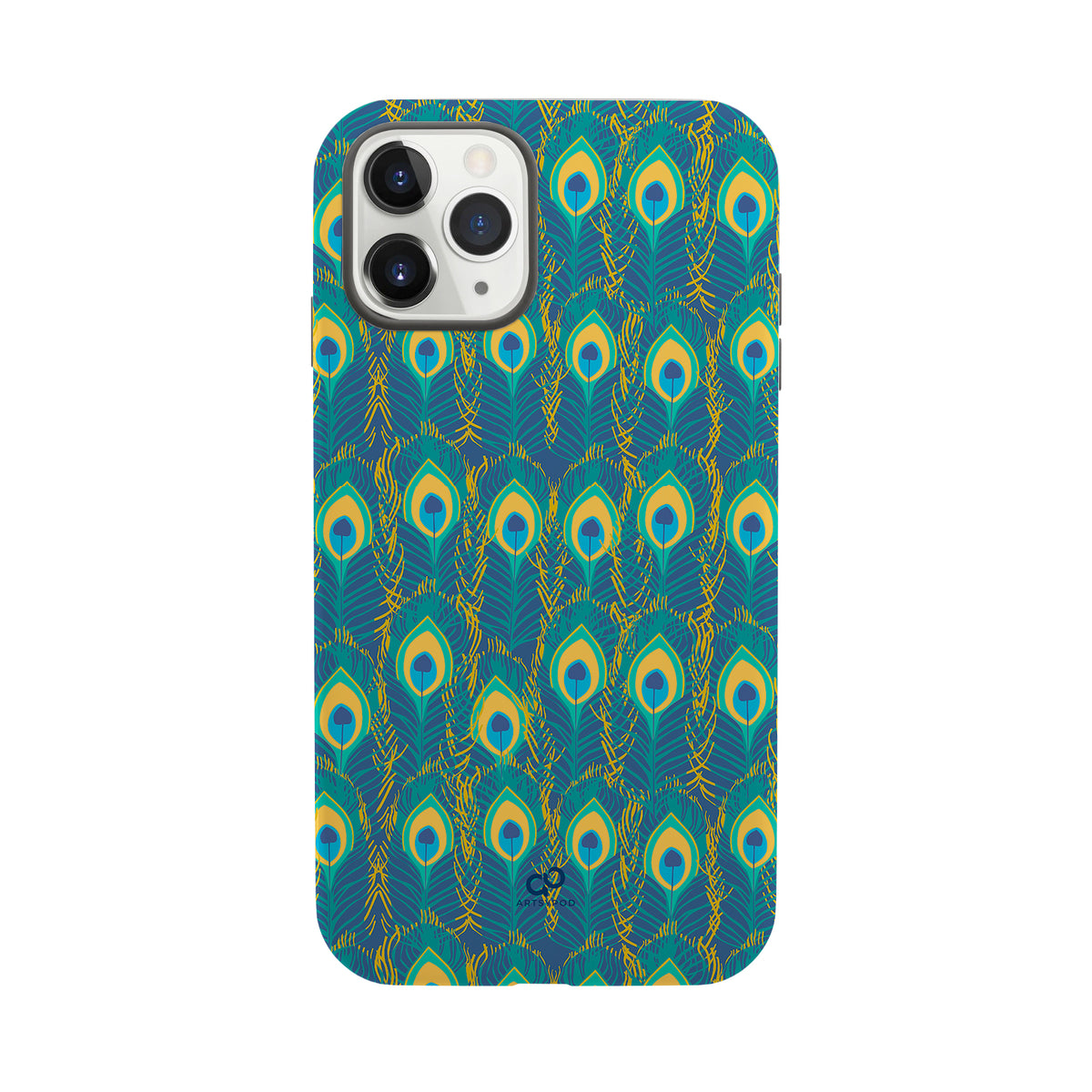 iPhone 11 Max Pro Case | Dancing Peacock