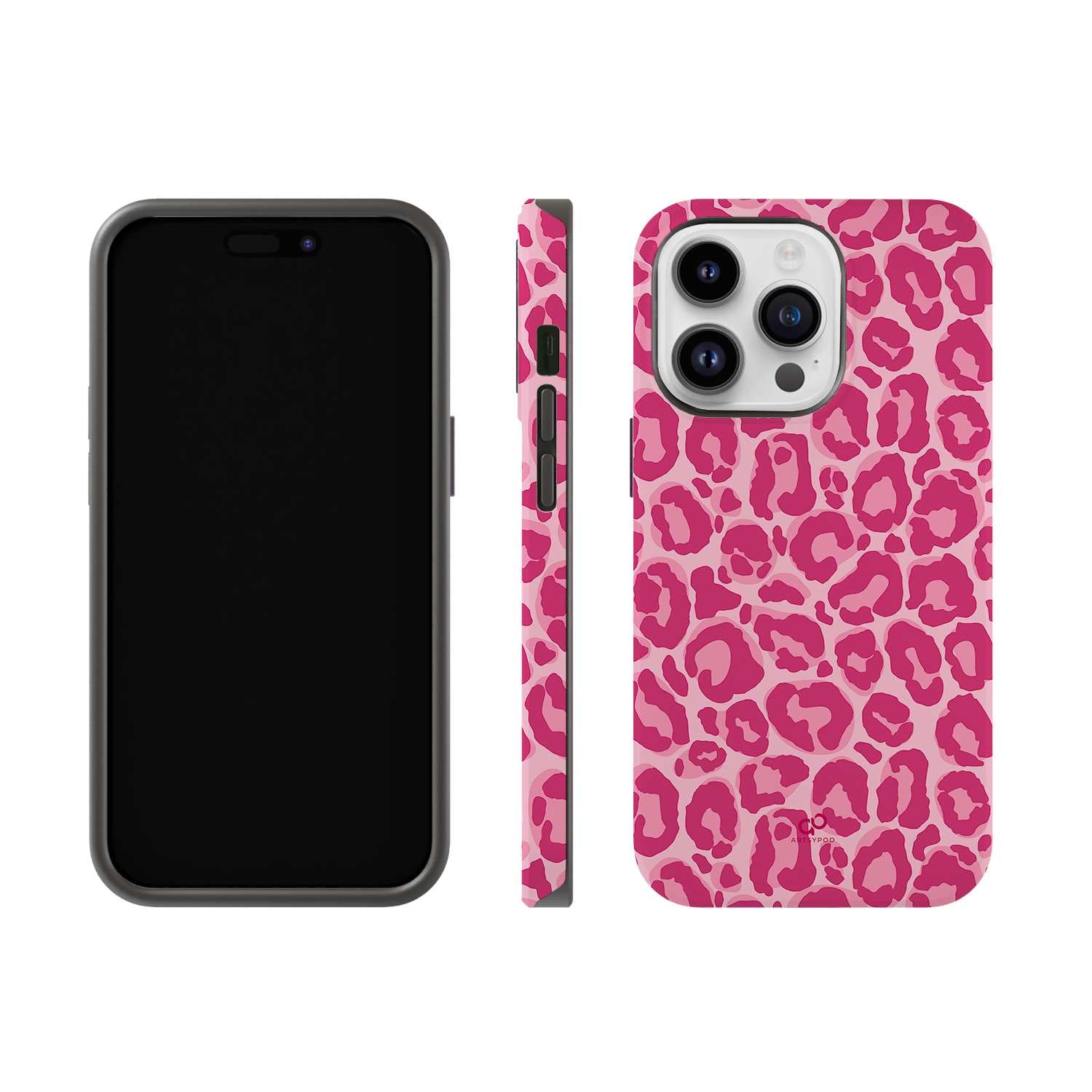 iPhone 14 Pro Cover | Aphrodisiac Leopard | ARTSYPOD ©