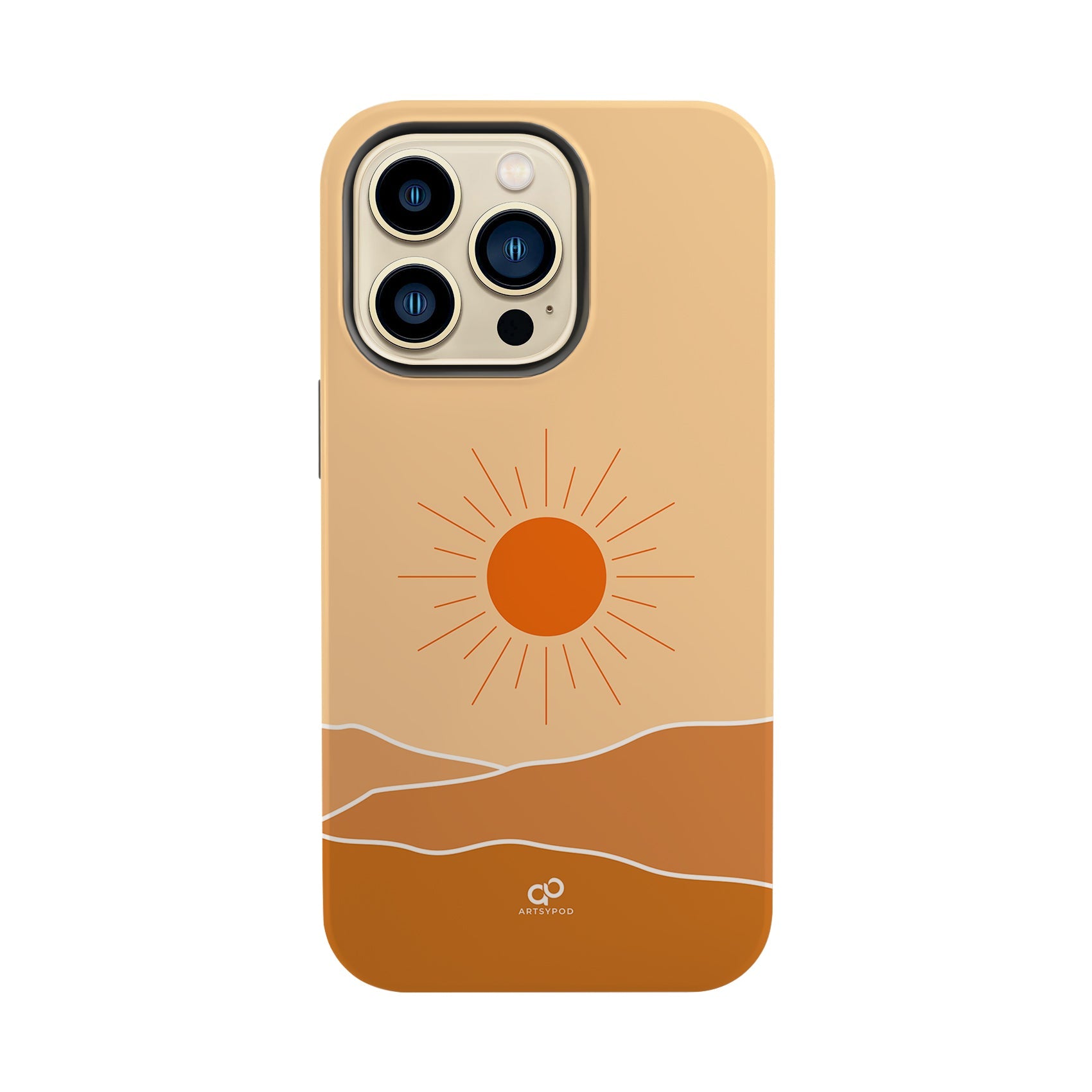 Rosy Horizon iPhone Case