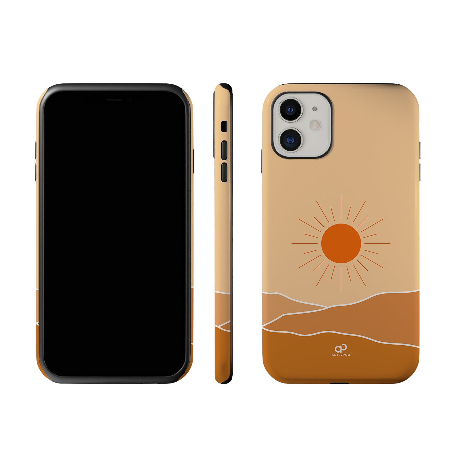 Rosy Horizon iPhone Case