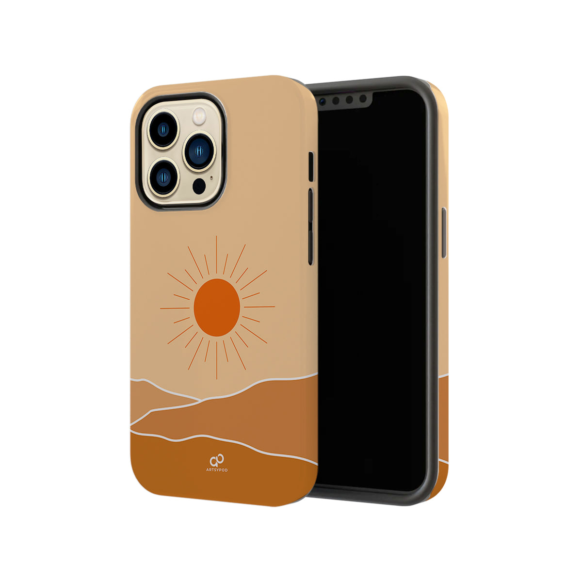 Rosy Horizon iPhone Case