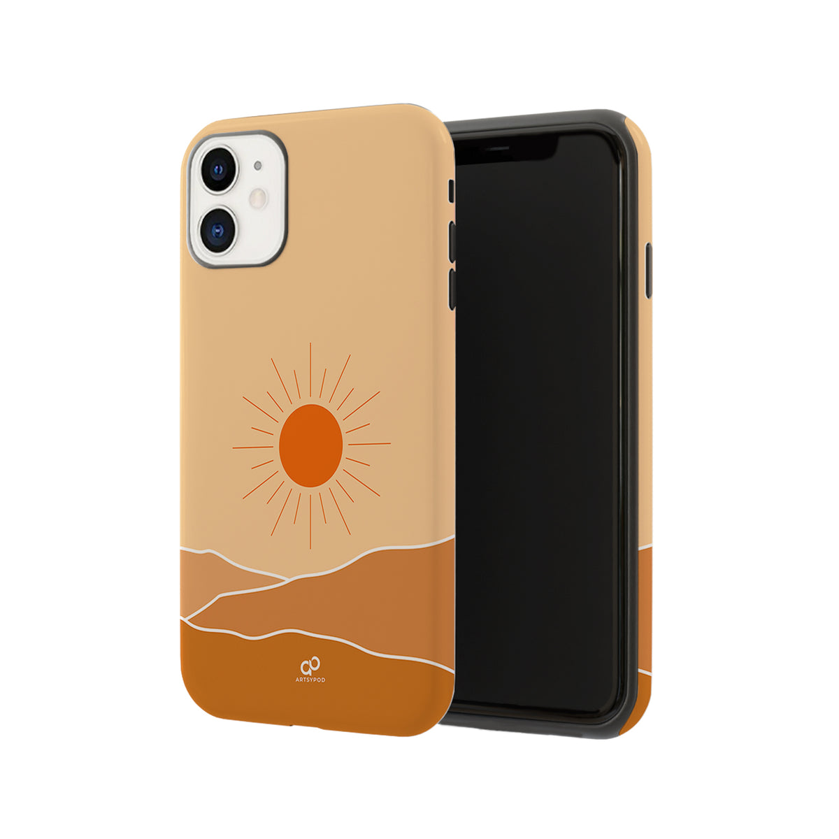 Rosy Horizon iPhone Case