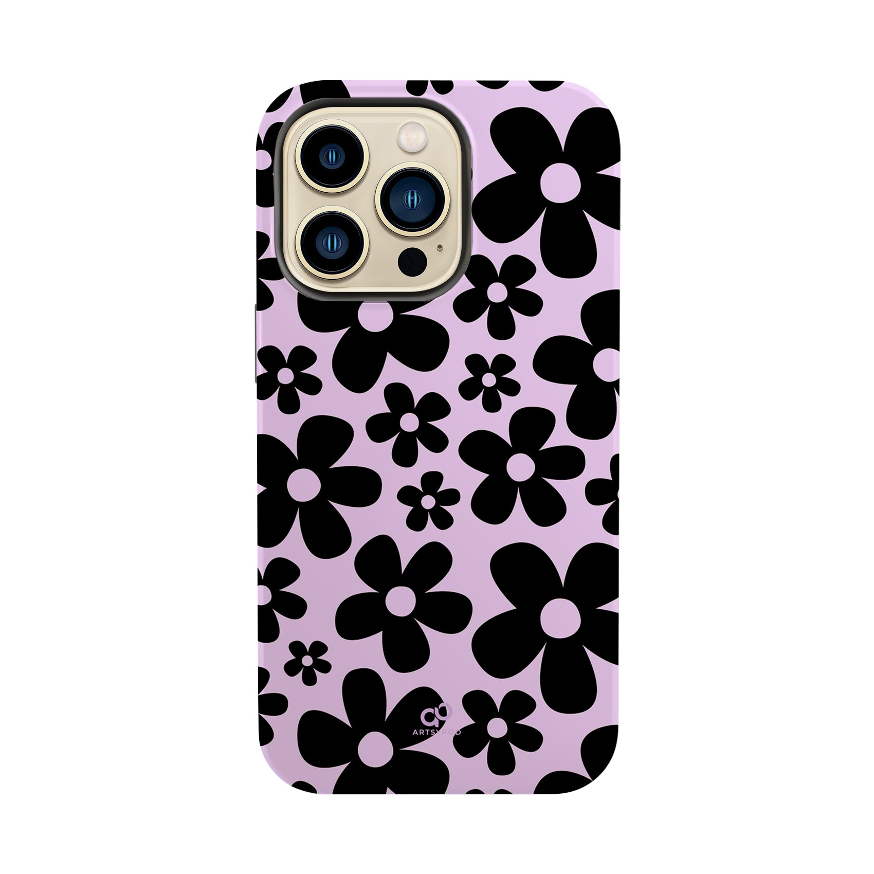 iPhone 13 Pro Max Case Near Me Periwinkle Floral ARTSYPOD