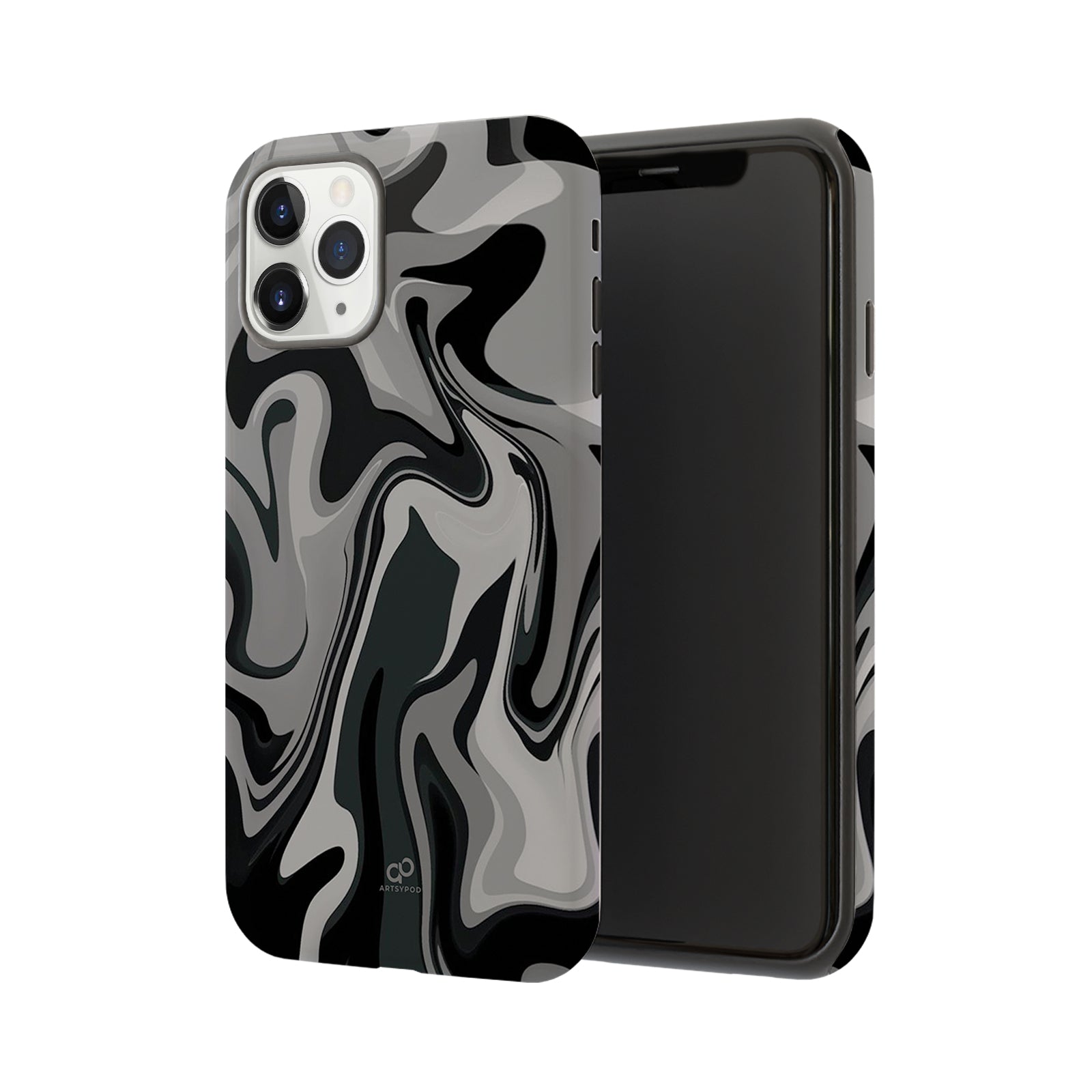 iPhone 11 Pro Max Case Clear | Nostalgia Marble