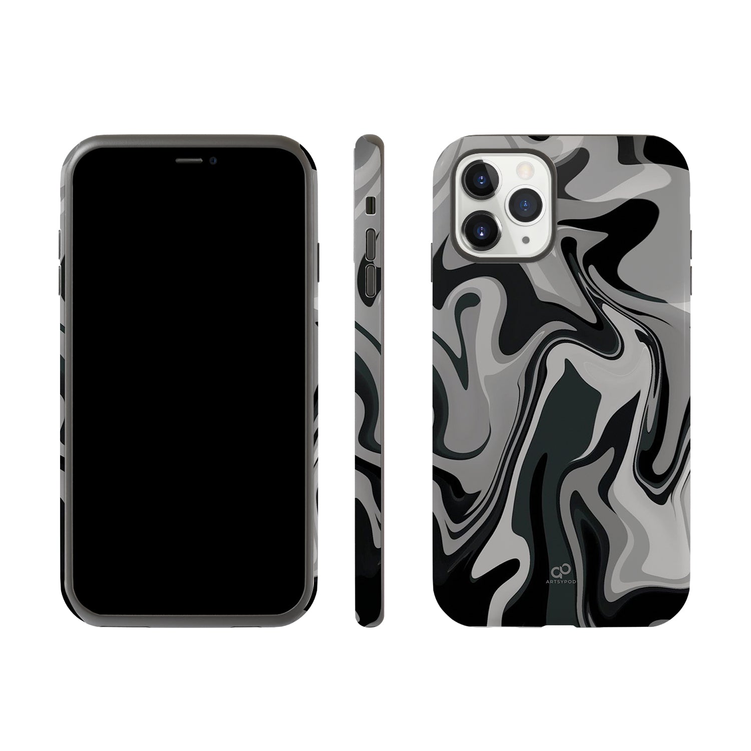 iPhone 11 Pro Max Case Clear | Nostalgia Marble